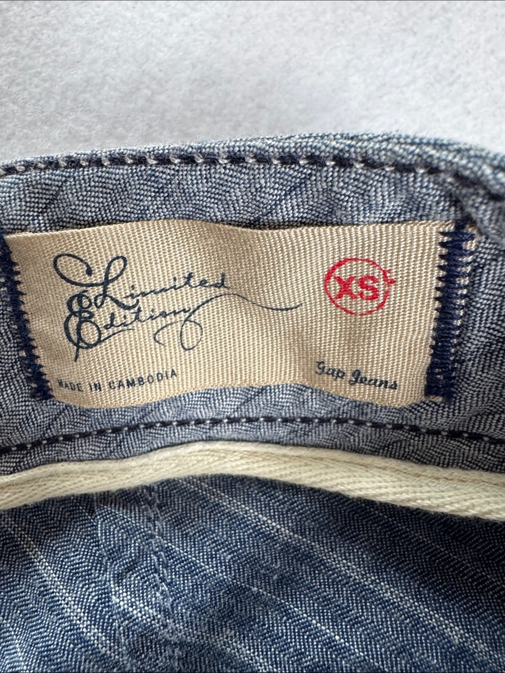 Gap Limited Edition Denim A-Line Belted Skirt – XS - Picture 2 of 9